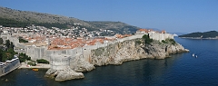 DUBROVNIK - Vue du fort Lovrijenac (2)